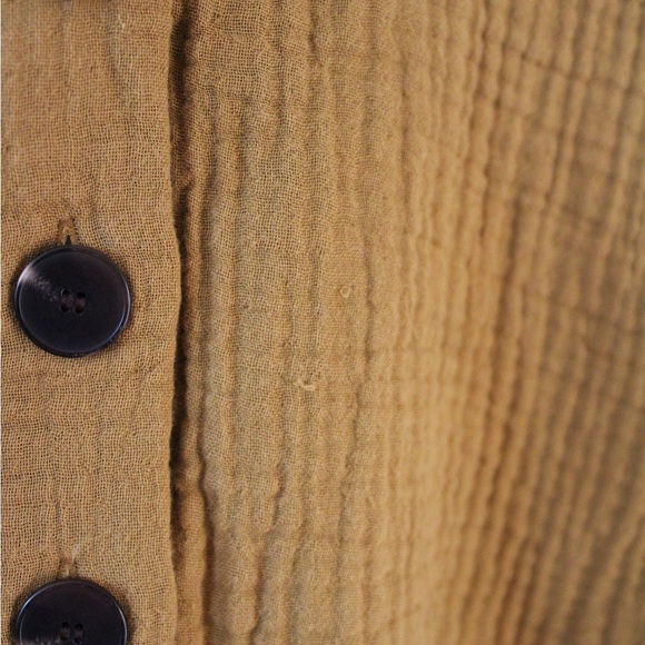 Madewell Button Back Peplum Top - Picture 8 of 8